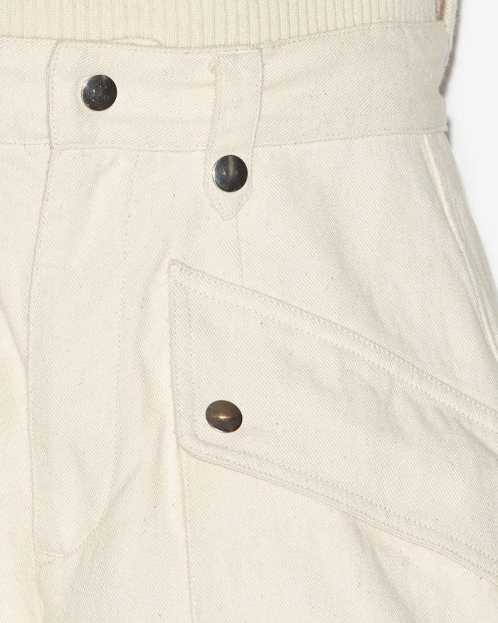 Isabel Marant Short Jemmy Femme écru