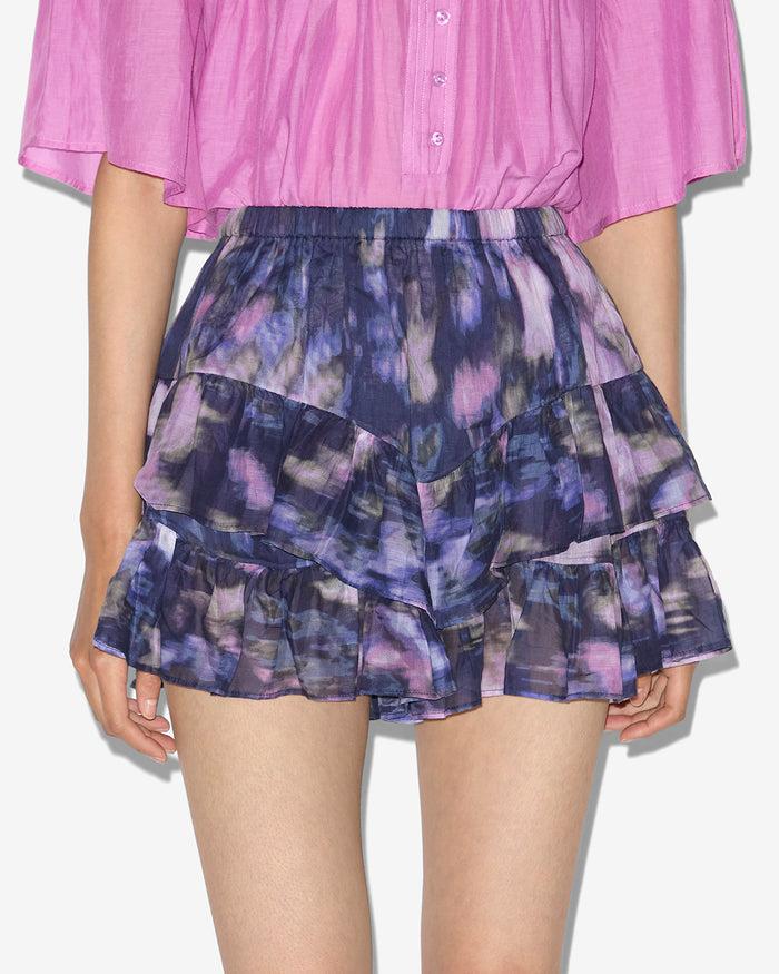 Isabel Marant SHORT JOCADIA Femme Violet-lilas