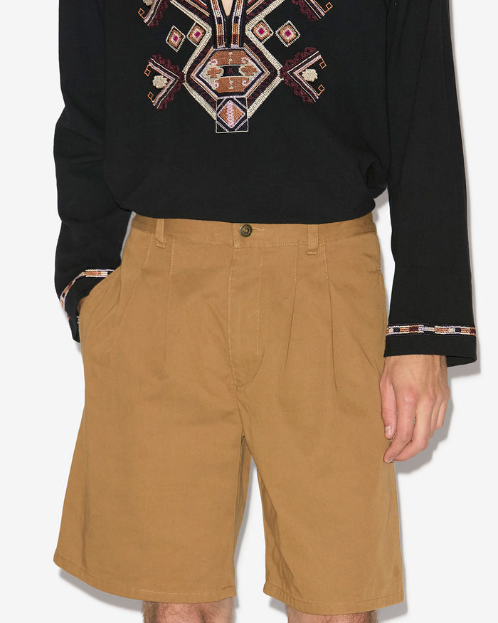 Isabel Marant SHORT KOSTINO Homme Toffee