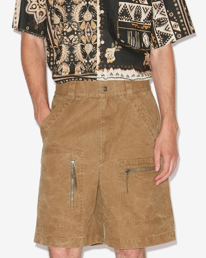 Isabel Marant SHORT KYLE Homme Light Bronze