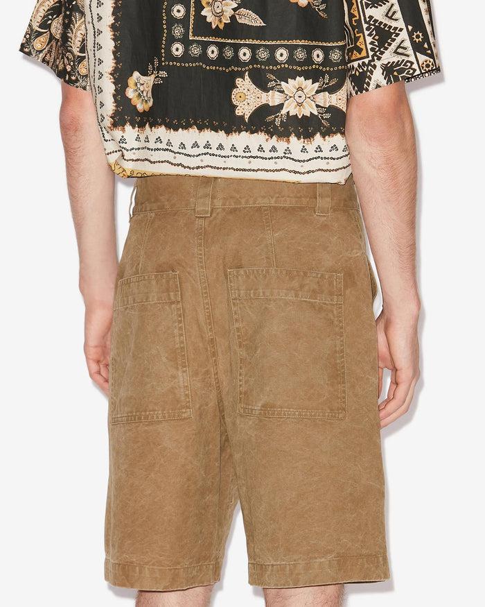Isabel Marant SHORT KYLE Homme Light Bronze