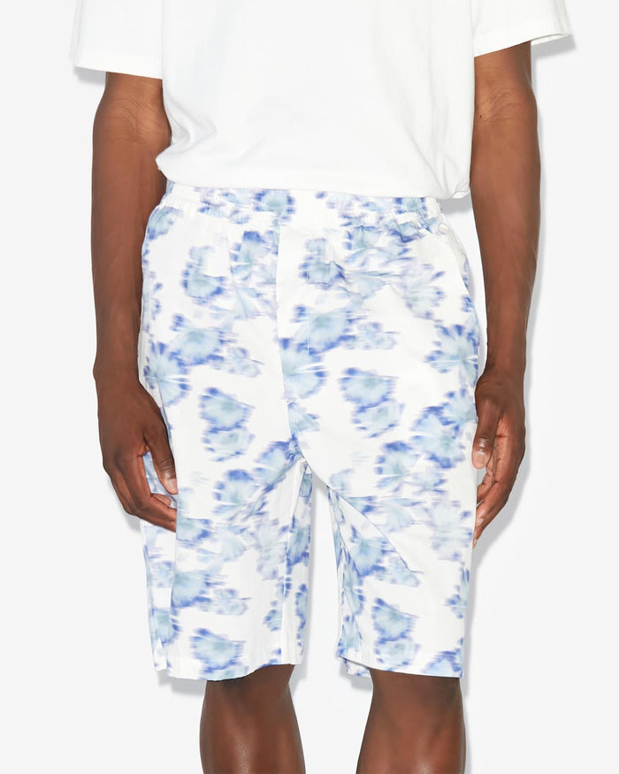 Isabel Marant Short Layan Homme Bleu Clair