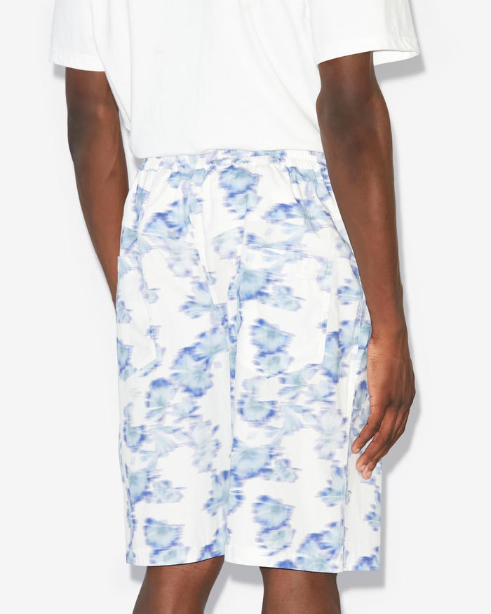 Isabel Marant Short Layan Homme Bleu Clair