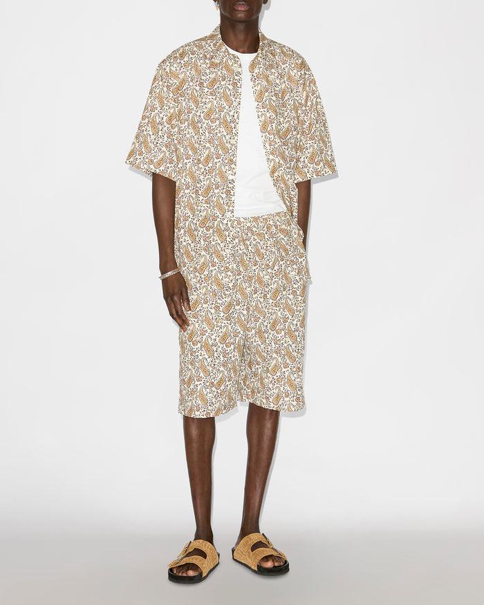 isabel marant SHORT LAYAN Homme écru