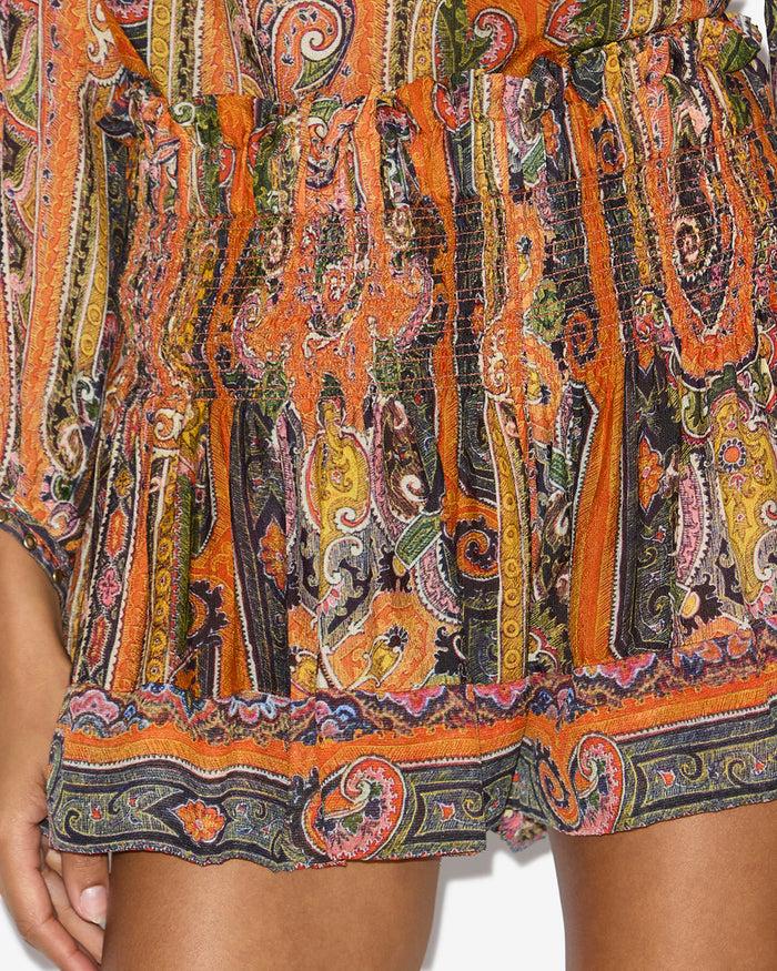 Isabel Marant SHORT MAELLY Femme Orange
