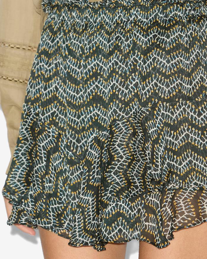 Isabel Marant SHORT SORNEL Femme Noir Délavé