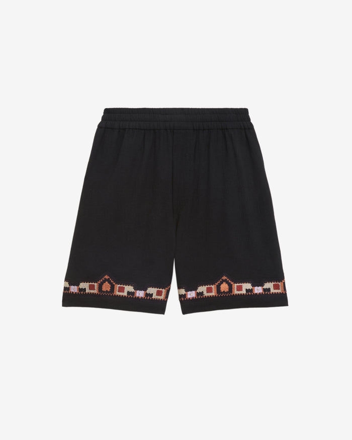 Isabel Marant SHORT ZILAN Homme Noir