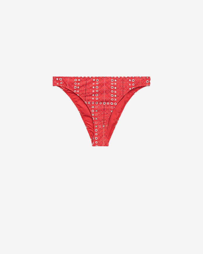 isabel marant SLIP PRUDI Femme rouge