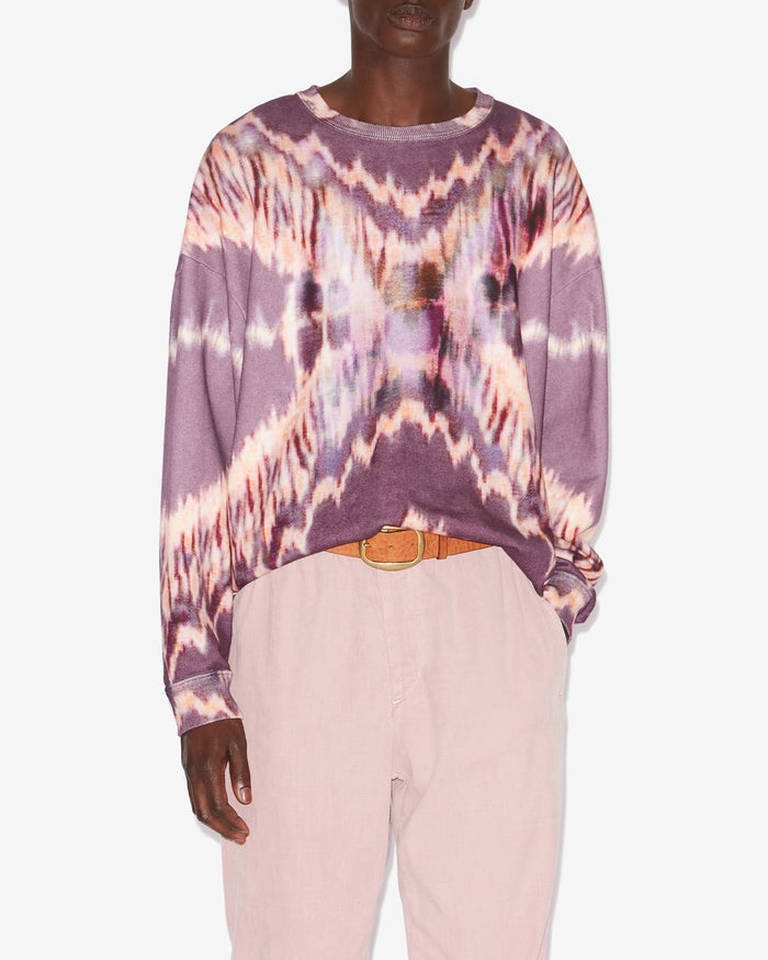 Isabel Marant SWEATSHIRT DOBBIE Homme Faded Purple