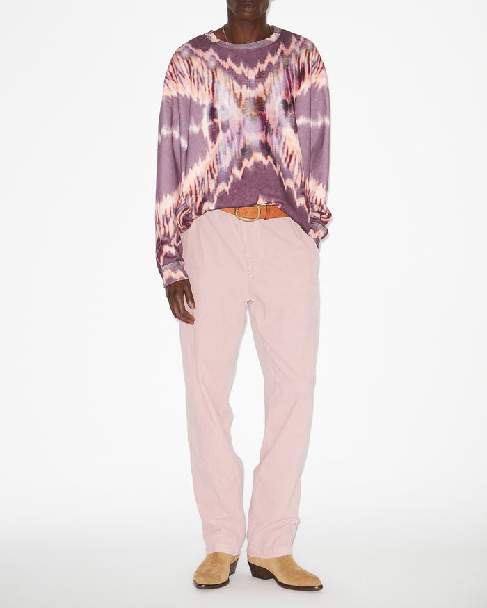 isabel marant SWEATSHIRT DOBBIE Homme Faded Purple