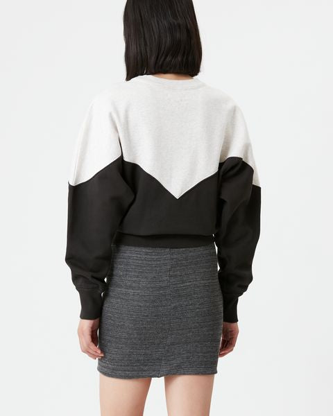 Isabel Marant Sweatshirt Houston Femme Noir Délavé