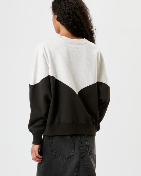 Isabel Marant Sweatshirt Houston Femme Noir Délavé