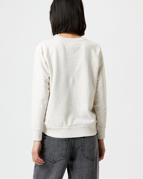 Isabel Marant Sweatshirt Logo Milly Femme écru