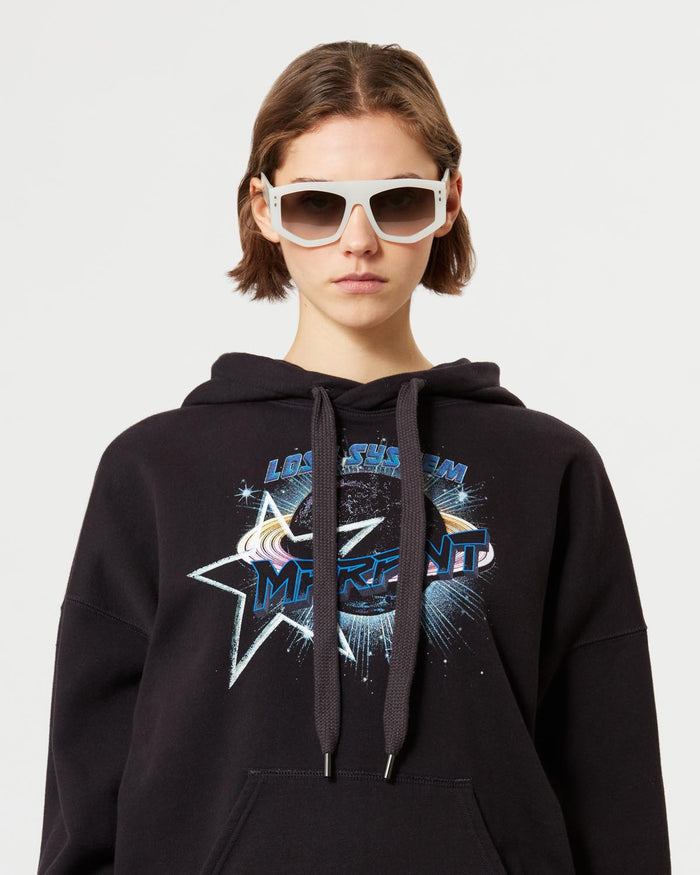 isabel marant Sweatshirt MANSEL Femme noir délavé