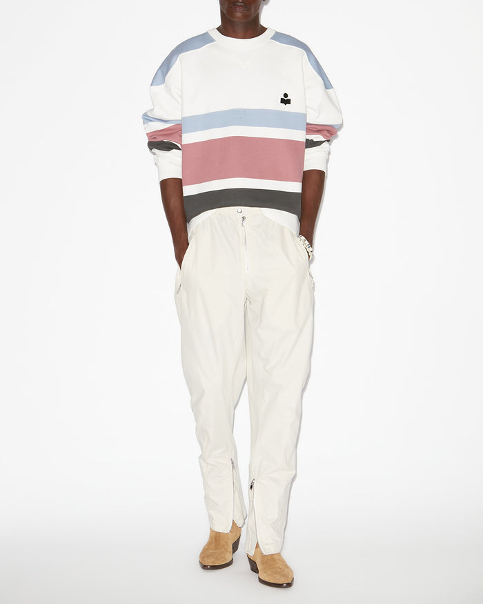 isabel marant SWEATSHIRT MEYOAN Homme beige