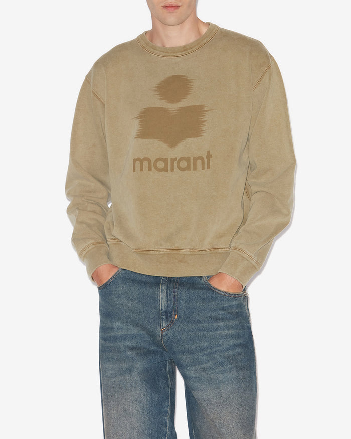 Isabel Marant SWEATSHIRT MIKOY Homme Kaki