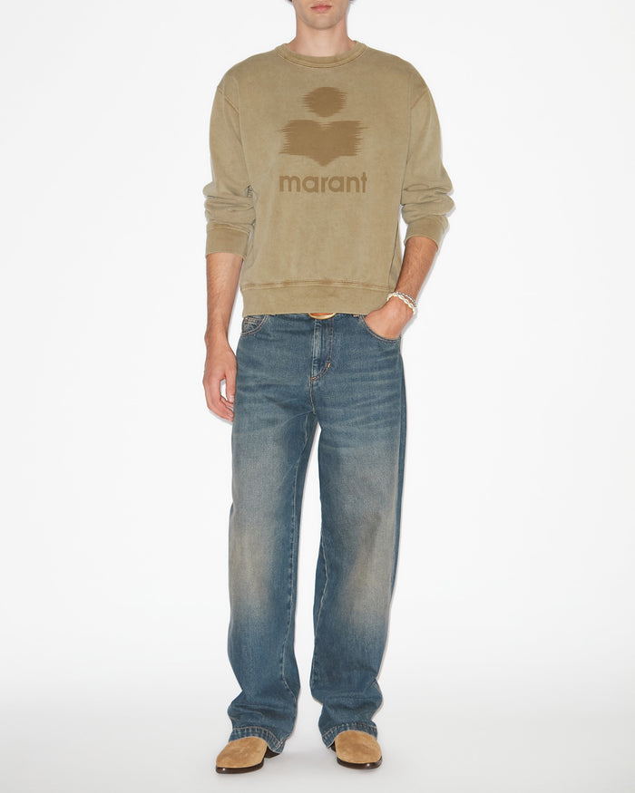 isabel marant SWEATSHIRT MIKOY Homme kaki