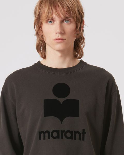 Isabel Marant Sweatshirt Mikoy Homme Noir Délavé