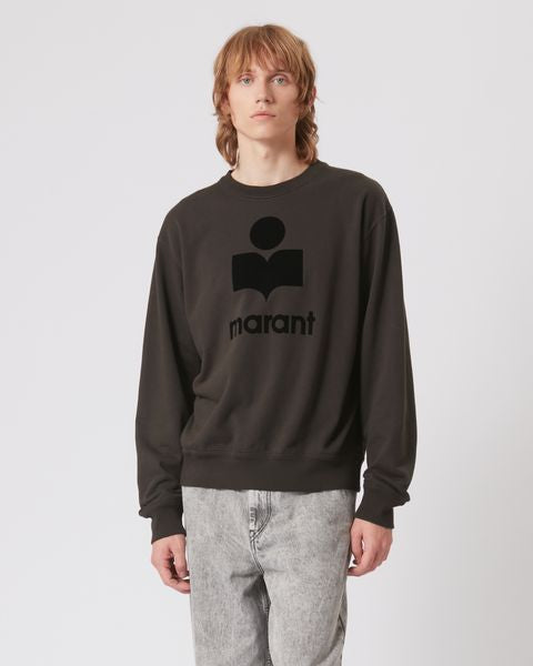 Isabel Marant Sweatshirt Mikoy Homme Noir Délavé