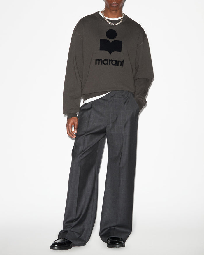 Isabel Marant Sweatshirt Mikoy Homme Noir Délavé