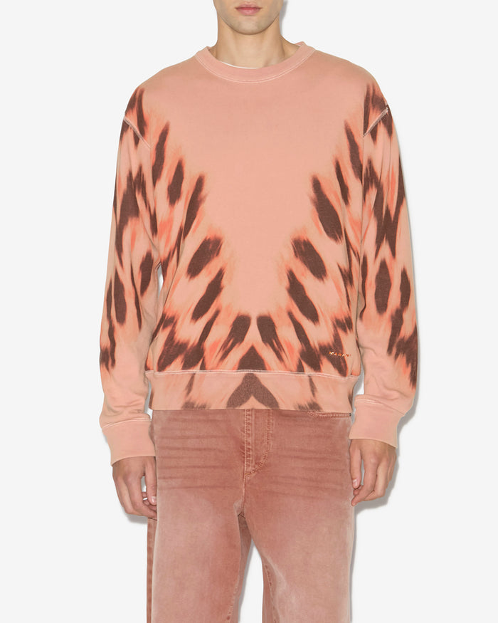 Isabel Marant SWEATSHIRT MIKOY Homme Orange