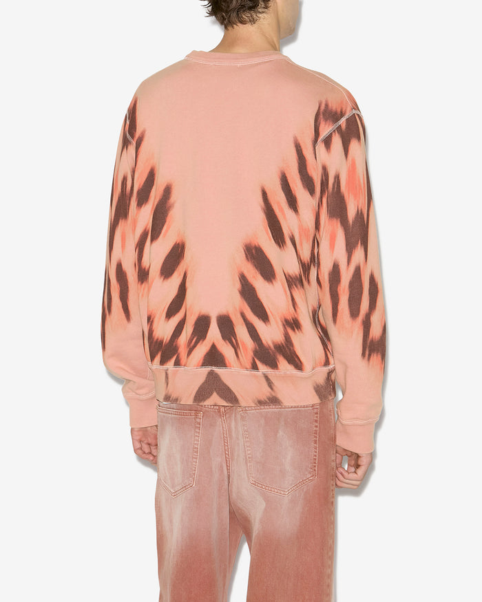 Isabel Marant SWEATSHIRT MIKOY Homme Orange