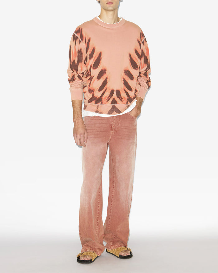 isabel marant SWEATSHIRT MIKOY Homme orange