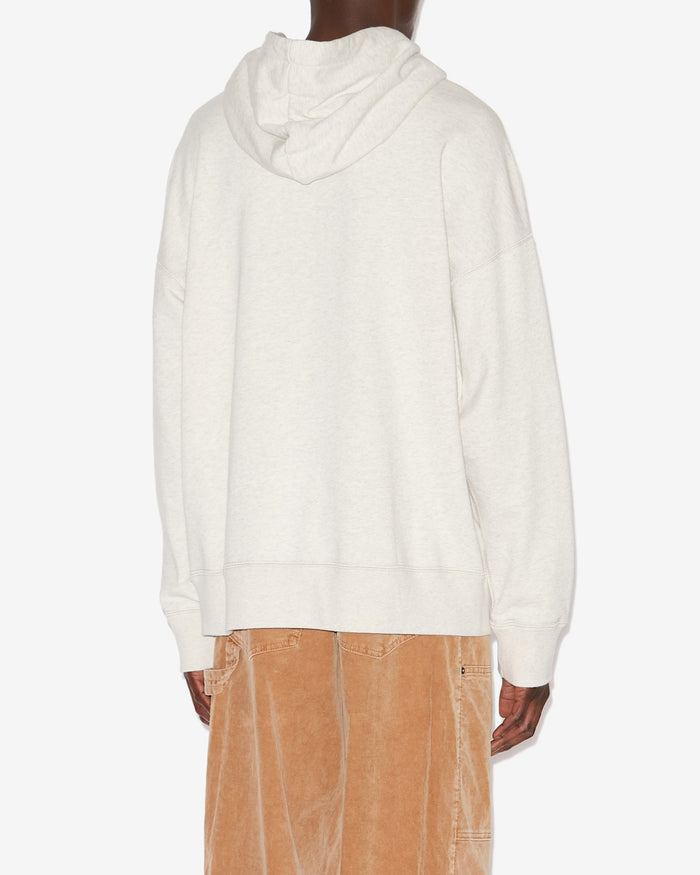 Isabel Marant SWEATSHIRT MILEY Homme Ecru/Camel