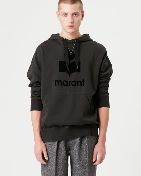 Isabel Marant Sweatshirt Miley Homme Noir Délavé