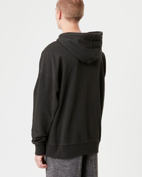 Isabel Marant Sweatshirt Miley Homme Noir Délavé