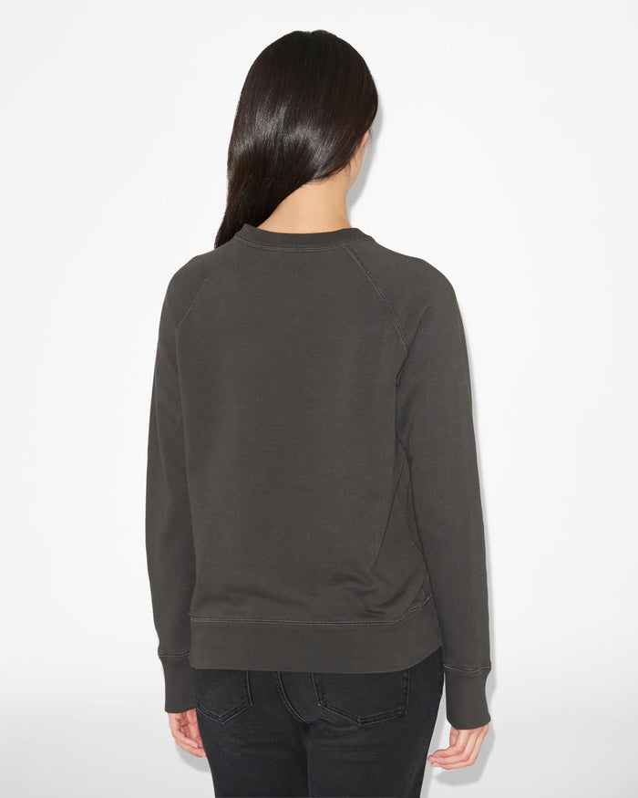 Isabel Marant Sweatshirt Milla Femme Noir Délavé