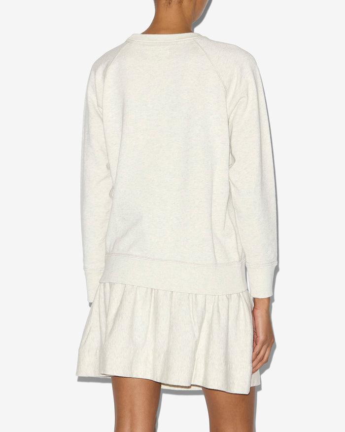Isabel Marant SWEATSHIRT MILLYNY Femme Ecru/Camel