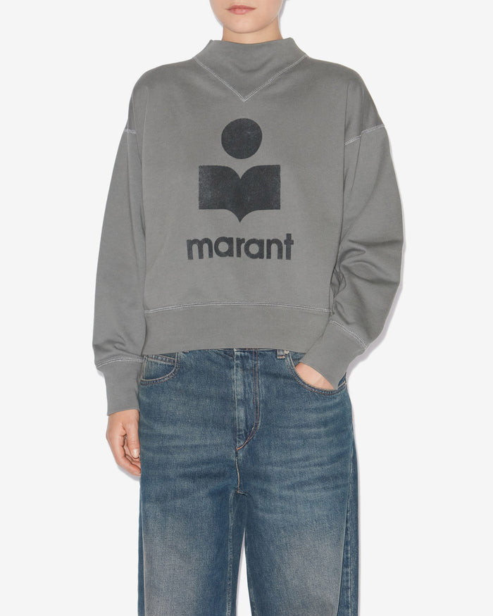 Isabel Marant SWEATSHIRT MOBY Femme Ardoise