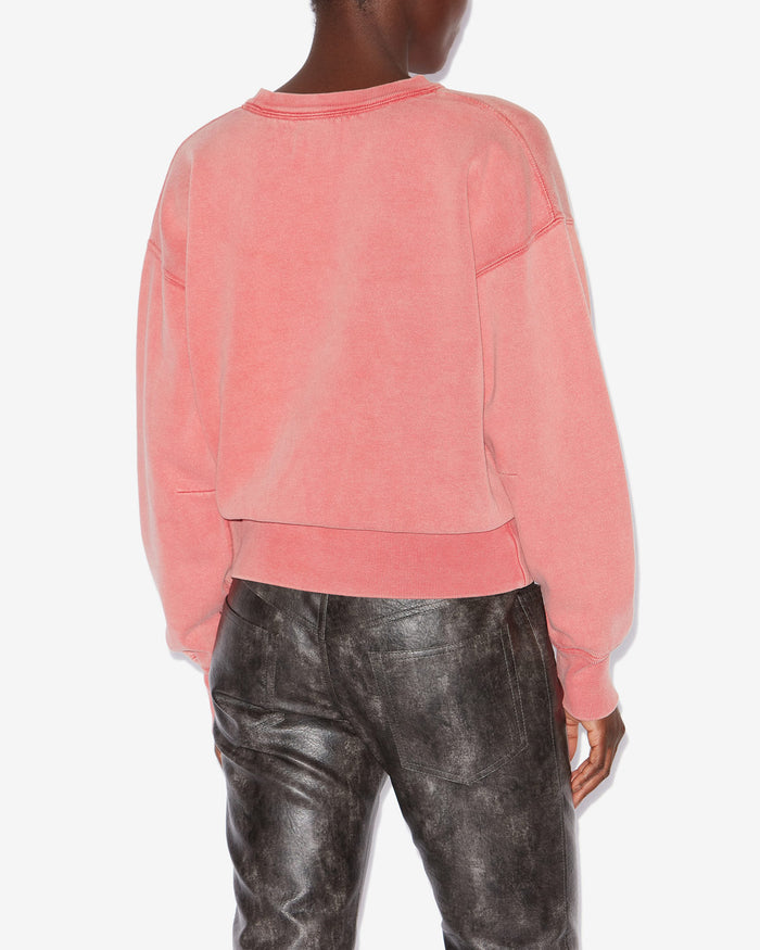 Isabel Marant SWEATSHIRT MOBYLI Femme Corail