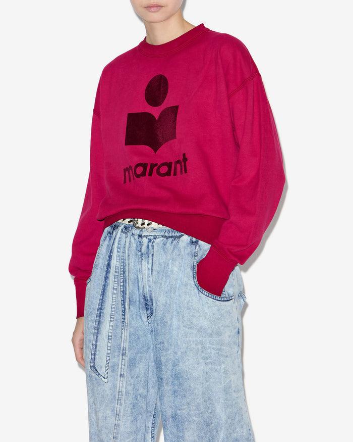 Isabel Marant Sweatshirt Mobyli Femme Framboise