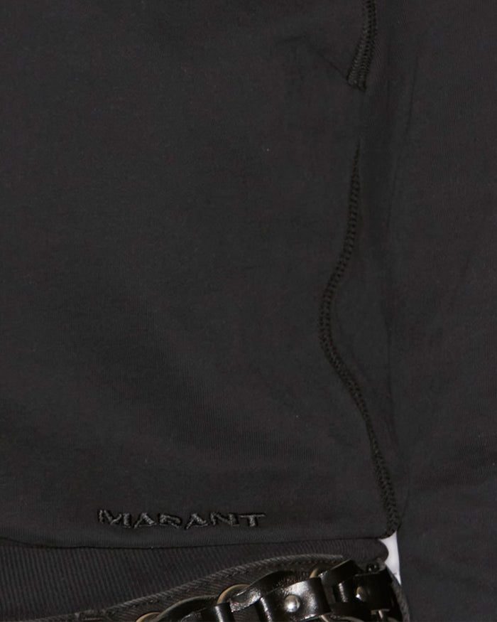 Isabel Marant Sweatshirt Prissa à Logo Femme Noir