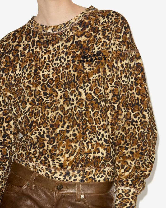 Isabel Marant Sweatshirt Shad Femme Léopard
