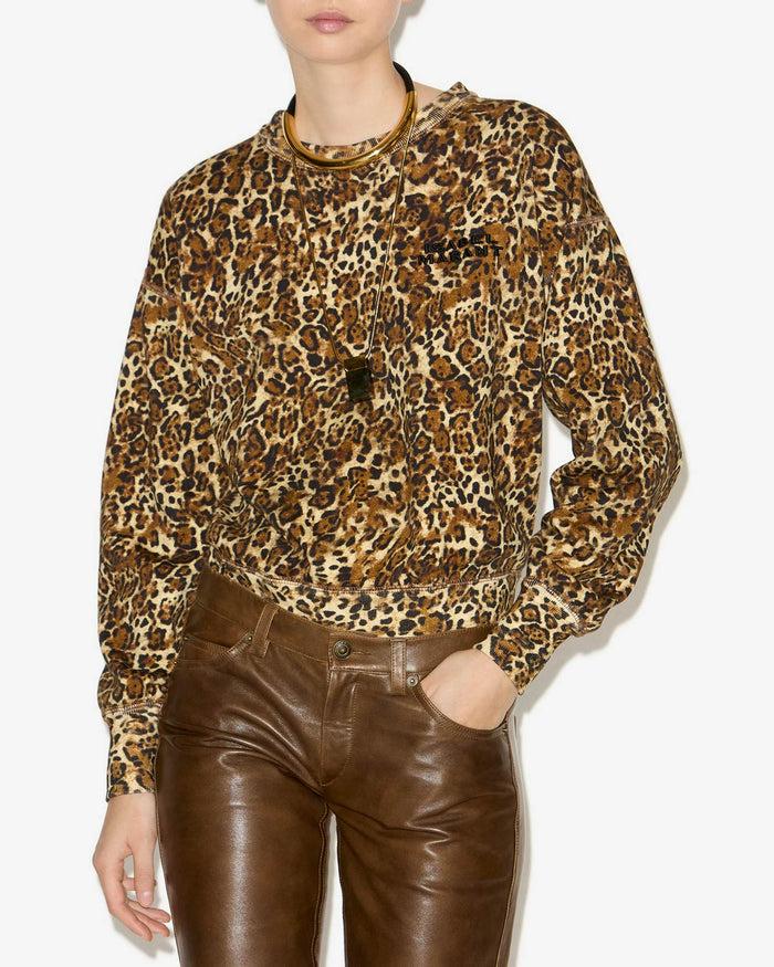 Isabel Marant Sweatshirt Shad Femme Léopard