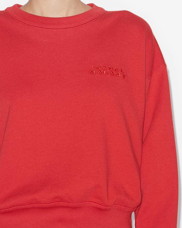 Isabel Marant SWEATSHIRT SHAD Femme Rouge