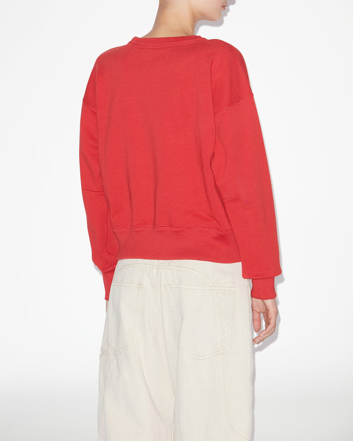 Isabel Marant SWEATSHIRT SHAD Femme Rouge