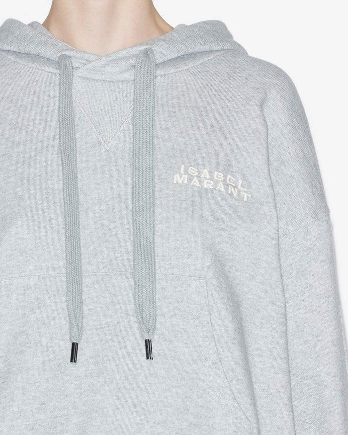 Isabel Marant Sweatshirt Sylla à Logo Femme Gris