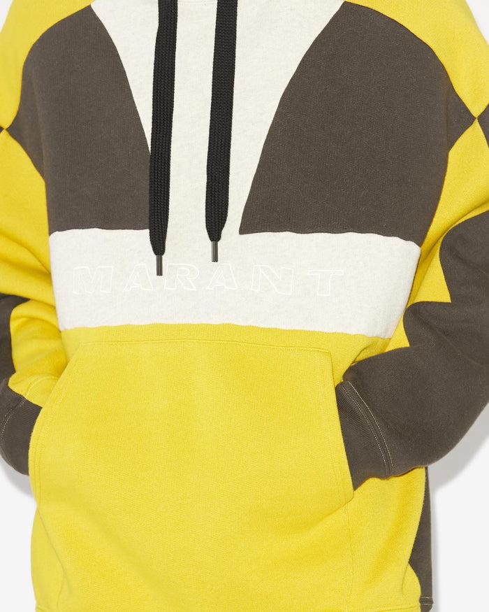 Isabel Marant Sweatshirt Wasil Homme Jaune