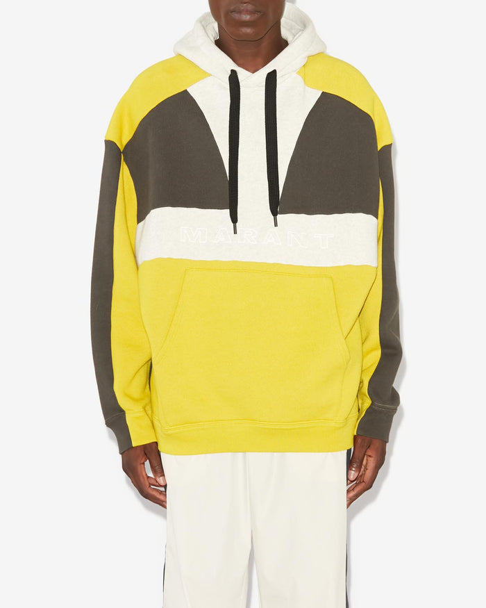 Isabel Marant Sweatshirt Wasil Homme Jaune