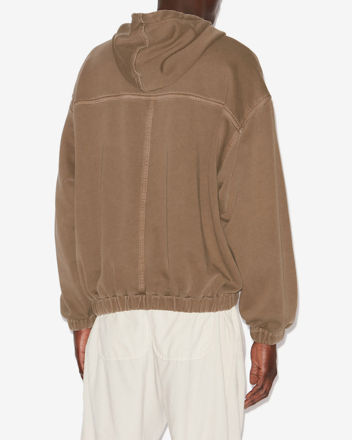 Isabel Marant SWEATSHIRT YANIS Homme Kaki