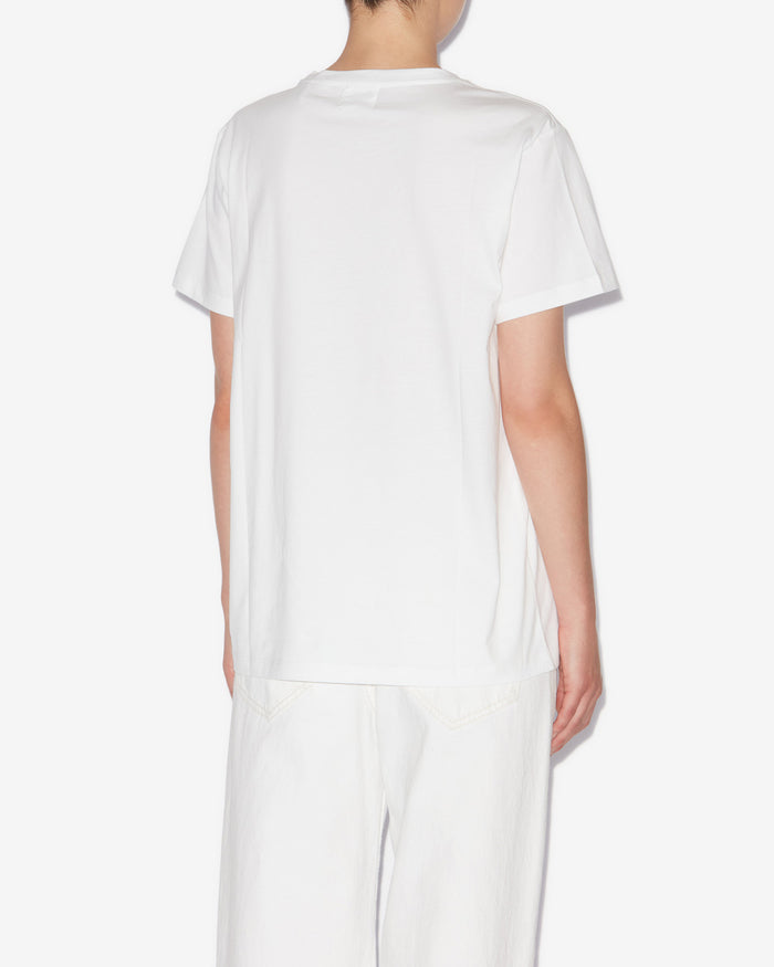 Isabel Marant T-Shirt Aby Femme Blanc