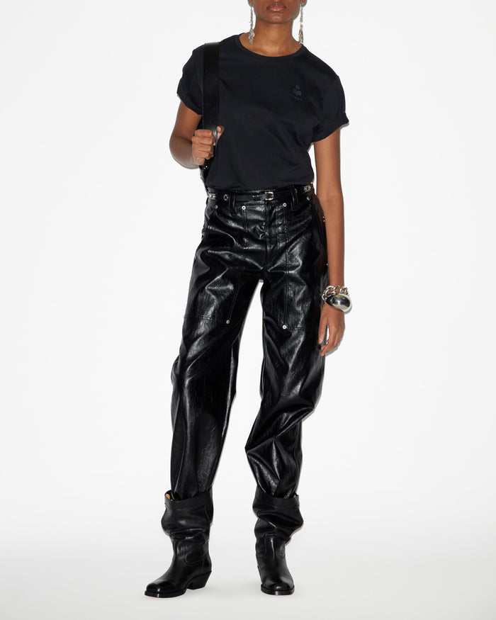 isabel marant T-Shirt Aby Femme noir