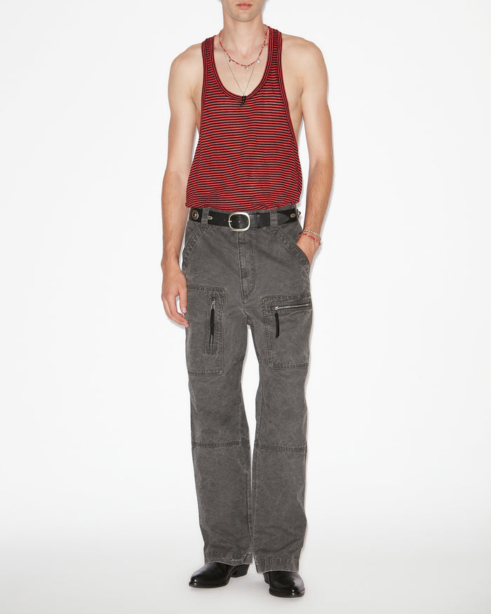 isabel marant T-SHIRT DARIUS Homme rouge