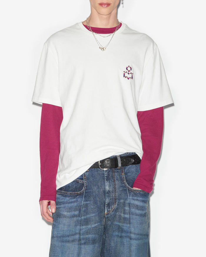 Isabel Marant T-Shirt Hugo Homme Blanc