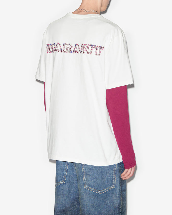 Isabel Marant T-Shirt Hugo Homme Blanc