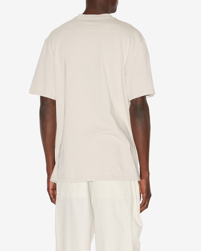 Isabel Marant T-SHIRT HUGO Homme écru
